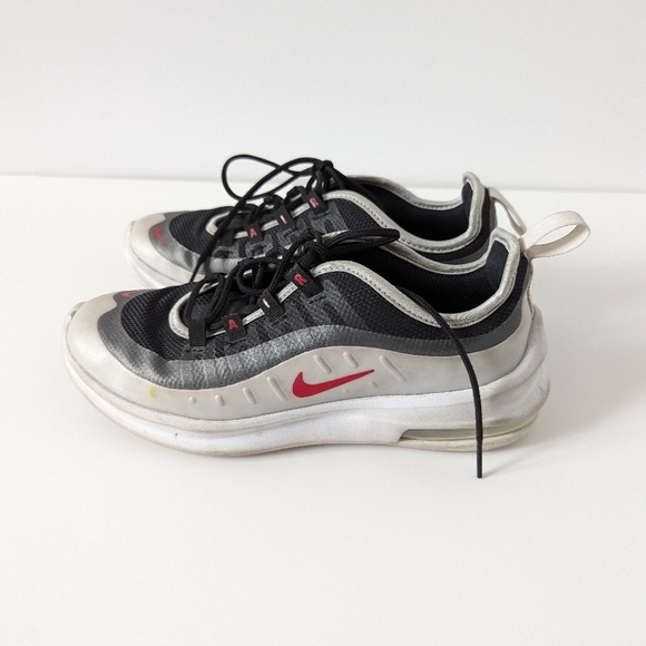 Nike Air Max 97 Kids' Sneakers Size 3Y - Classic Black & White with Red Swoosh - Picture 4 of 11